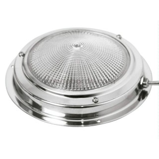 PLAFÓN DE INOX CON INTERRUPTOR