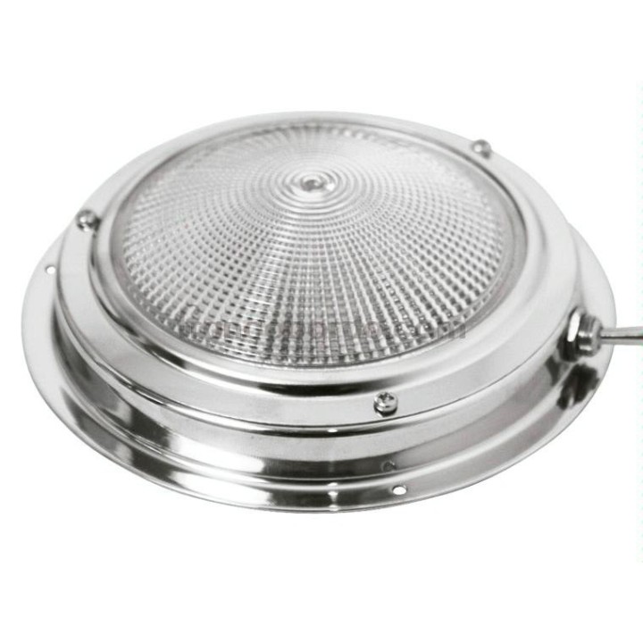PLAFÓN DE INOX CON INTERRUPTOR