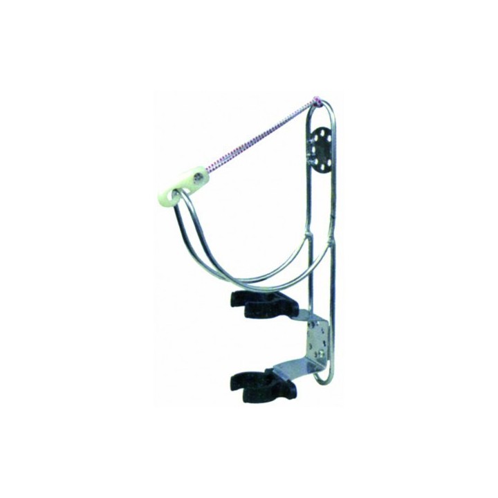 SOPORTE ARO SALVAVIDAS Y LUZ