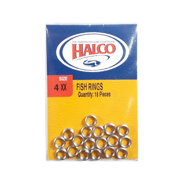 FISH RINGS 4XX 66KG 18pcs