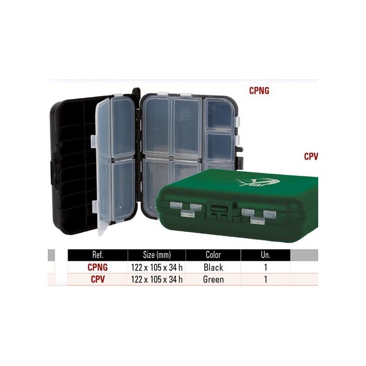 CAJA PLÁTICO VERDE