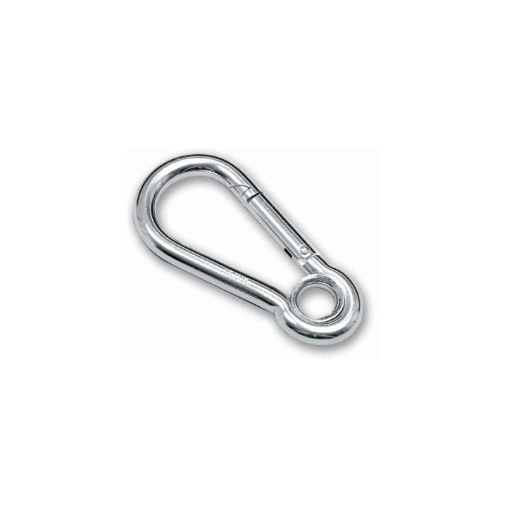 MOSQUETÓN INOX (con ojo)