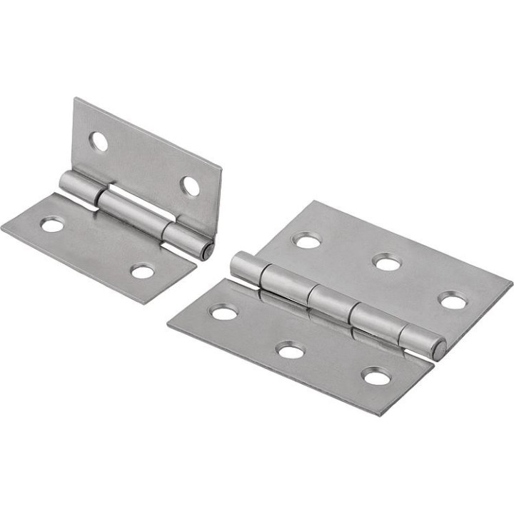BISAGRA RECTANGULAR LIGERA INOX A304