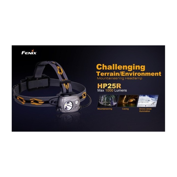 FRONTAL HP25R 1000 lumens