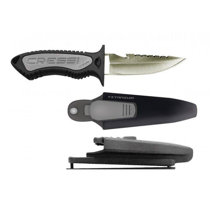 CUCHILLO GRIP TITANIO