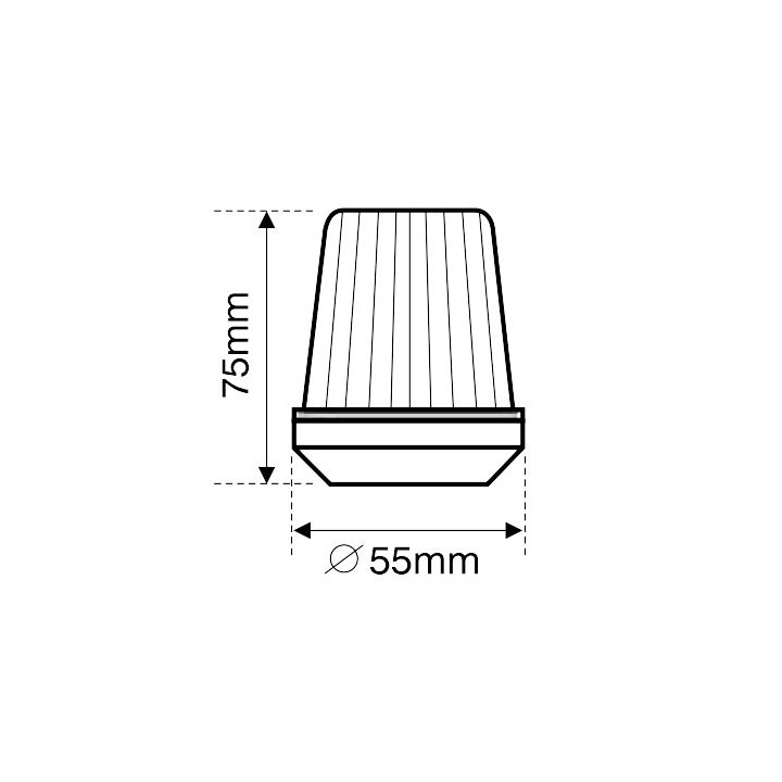 LUZ CLASSIC LED 12  BLANCA Y TRICOLOR