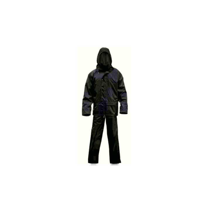 TRAJE IMPERMEABLE NEGRO