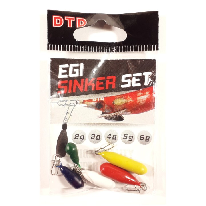SET PLOMOS EGI - EGI SINKER SET