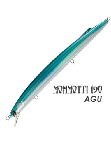 Leurre De Pêche Mommotti 190 K - 190 Mm, 35 G, Couleurs ARB, Hameçons BKK, Pour Mer Et Eau Douce - 10