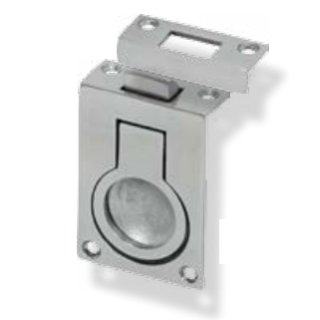 TIRADOR ANILLA RECTANGULAR 57X40mm