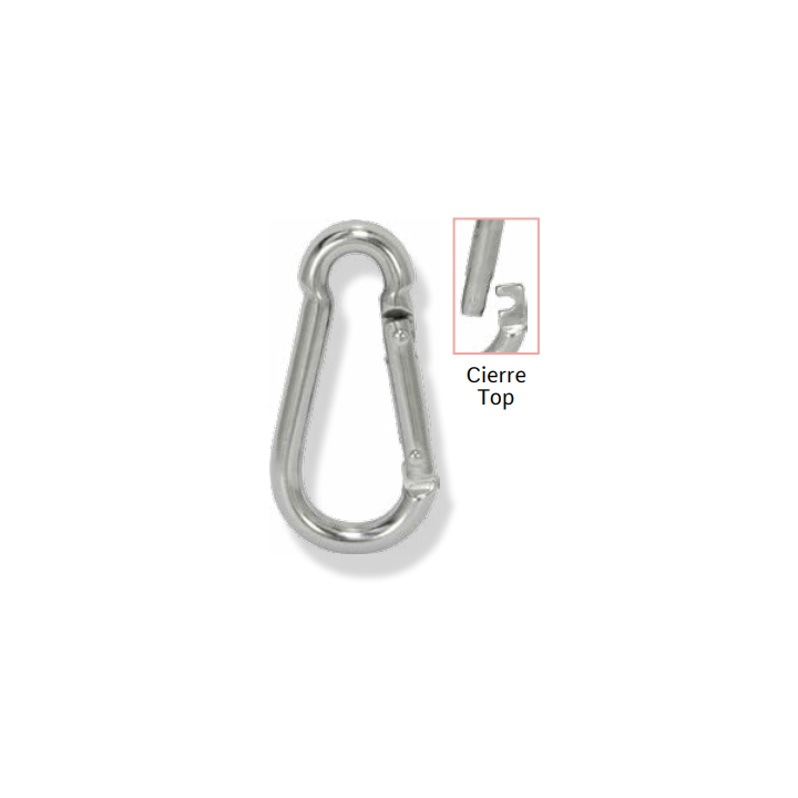 MOSQUETÓN TOP INOX A316