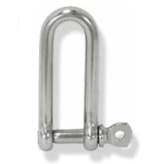 GRILLETE RECTO LARGO INOX A316