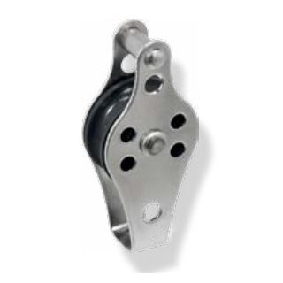 POLEA RUEDA NYLON 6mm