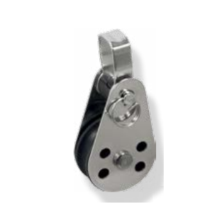 POLEA RUEDA NYLON 6mm