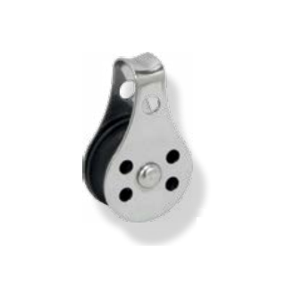 POLEA RUEDA NYLON 6mm