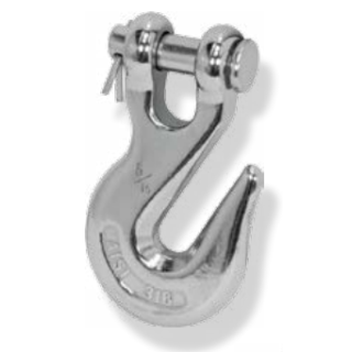 GANCHO CARGA CON PASADOR INOX A316