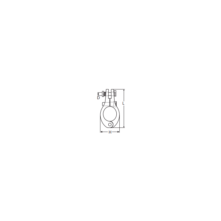 CONECTOR TUBO CON SEGURO INOX A316