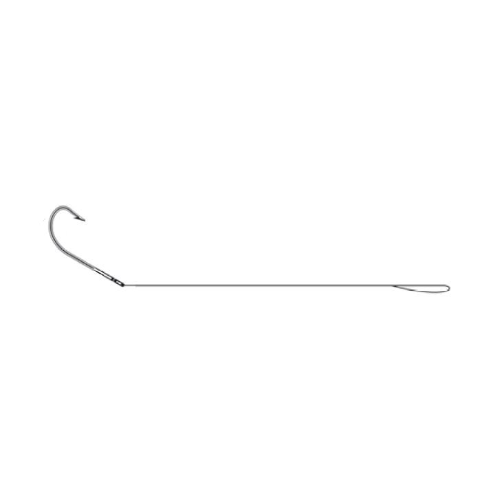 ANZUELO CON CABLE DE ACERO