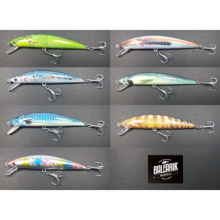 MINNOW REAL SKIN BALEARIK BUCKTAILS