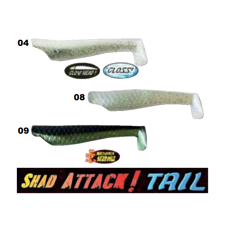 SHAD ATTACK! TAIL FISHUS