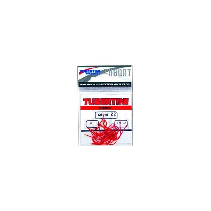 ANZUELO SERIE 22 ROJO