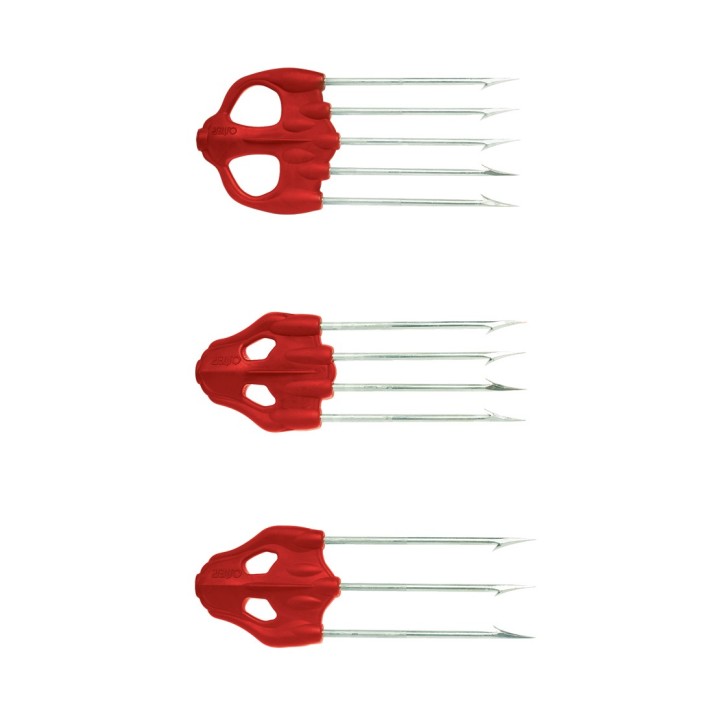 TRIDENTE ROJO OMER MUSTAD HR