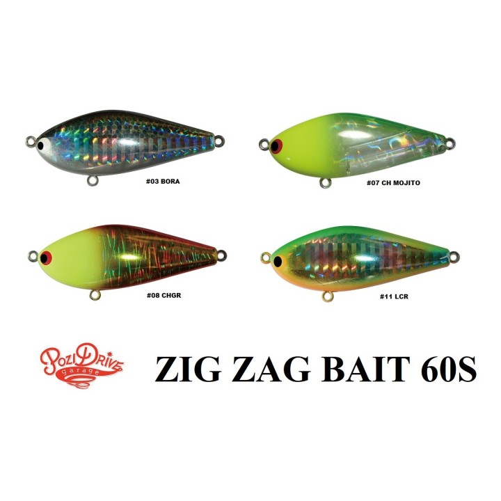 ZIG ZAG BAIT 60S POZI DRIVE