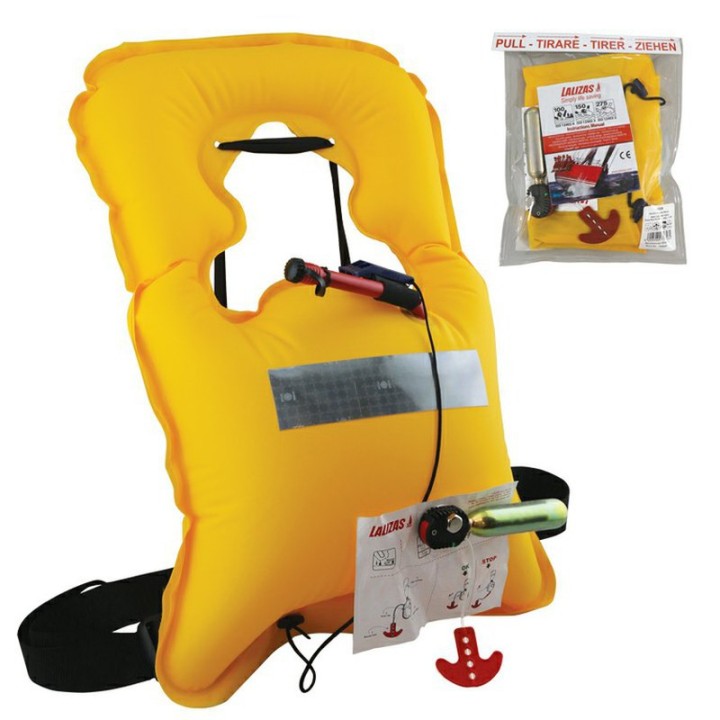 CHALECO SALVAVIDAS HINCHABLE MANUAL 120N