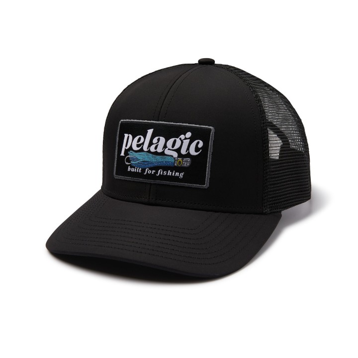 PELAGIC GORRA FLYBRIDGE - BUILT FOR TROLLING BLACK
