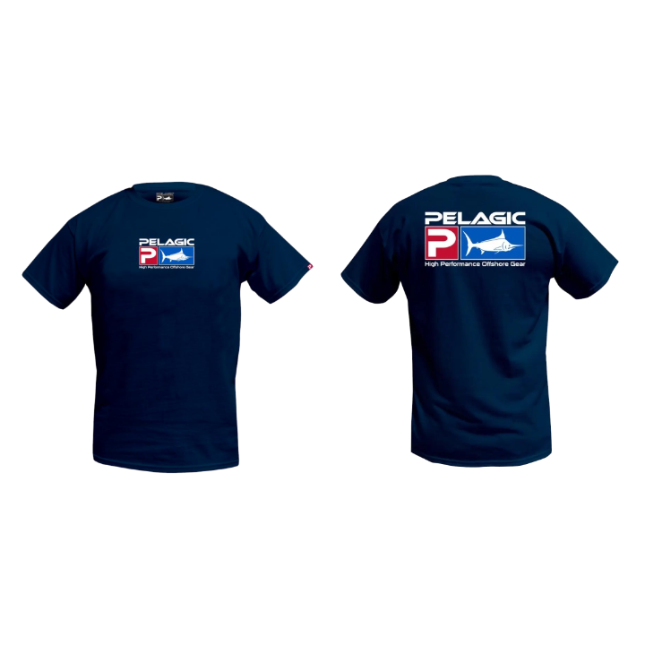 PELAGIC TEE DELUXE NAVY