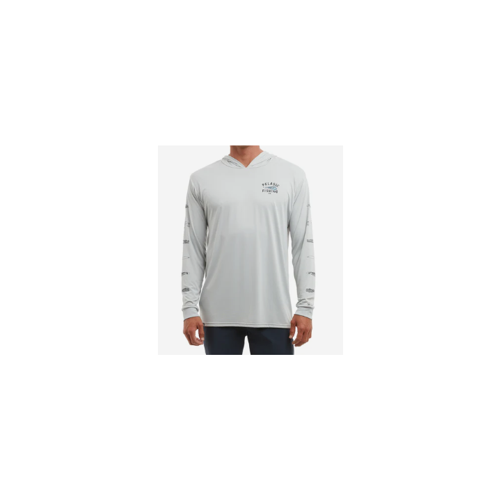 PELAGIC AQUATEK HOODED FEATHER'D LIGHT GREY