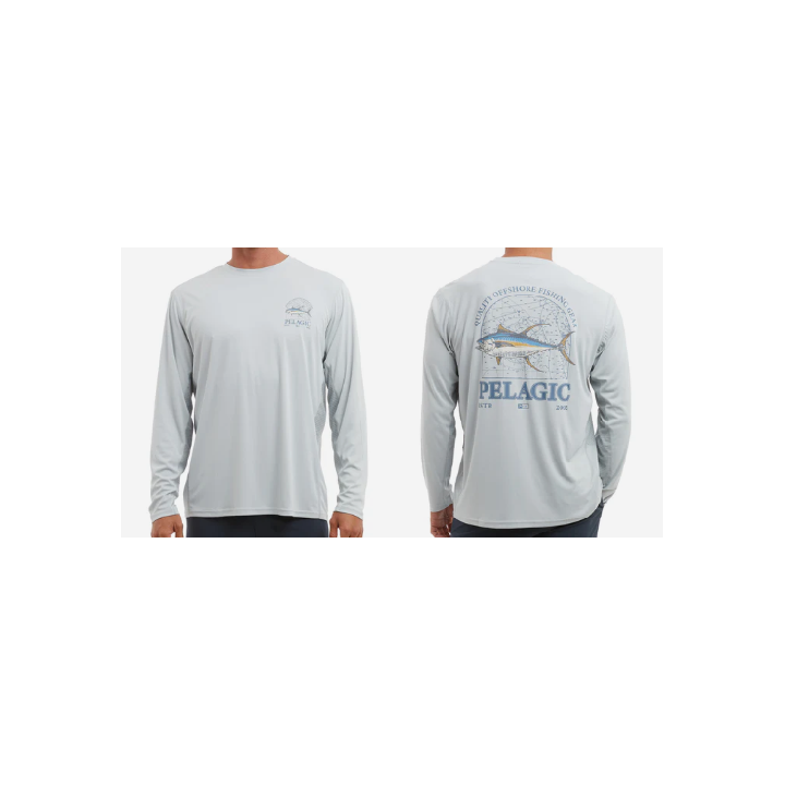 PELAGIC VAPORTEK MAPPED YFT LIGHT GREY