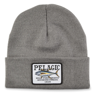 PELAGIC BEANIE GAME FISH GREY