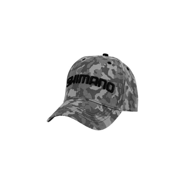 GORRA SHIMANO CAMO GRIS