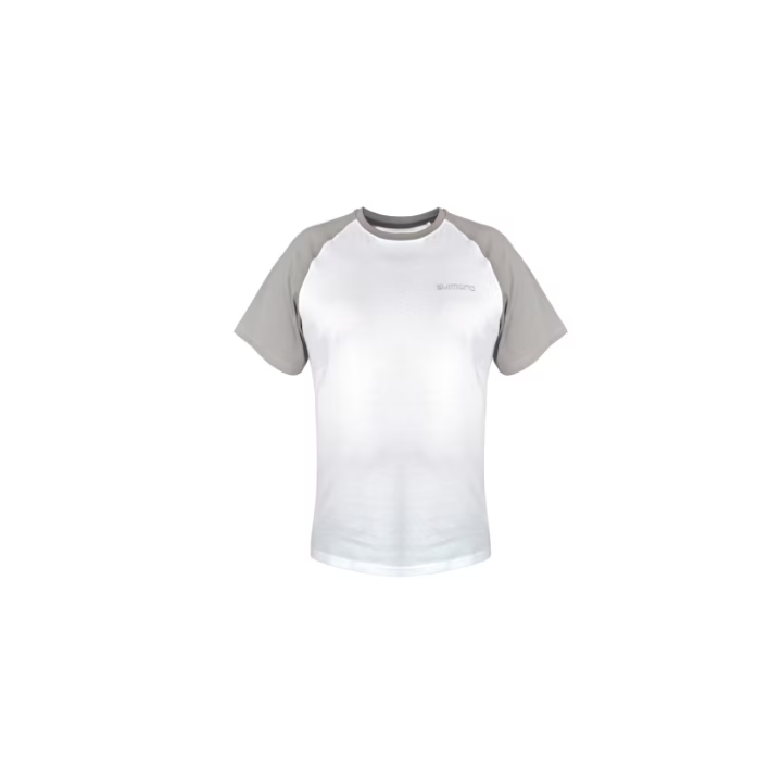 CAMISETA MANGA CORTA BLANCA SHIMANO