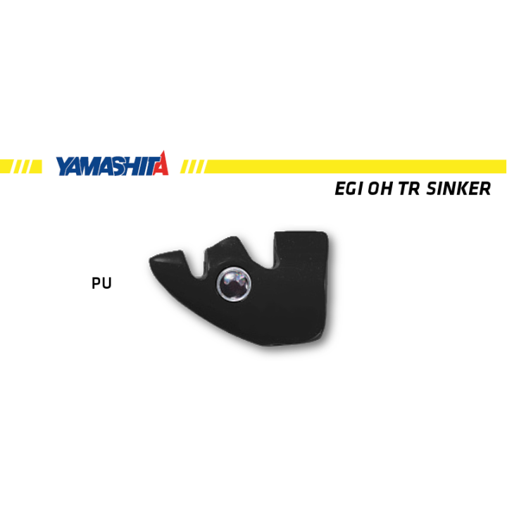 YAMASHITA EGI OH TR SINKER FLUOR/BLACK