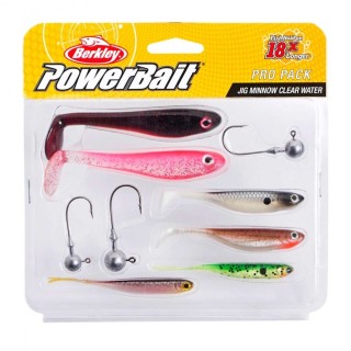 PRO PACK JIG MINNOW CLEAR WATER BERKLEY