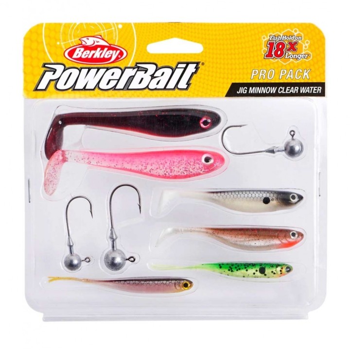 PRO PACK JIG MINNOW CLEAR WATER BERKLEY