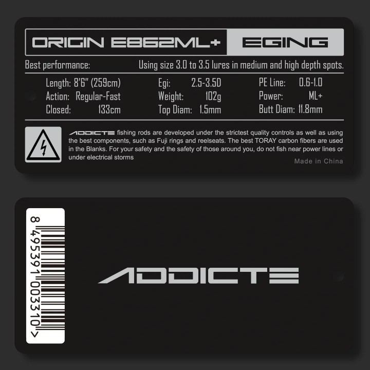 CAÑA ADDICTE ORIGIN EGING
