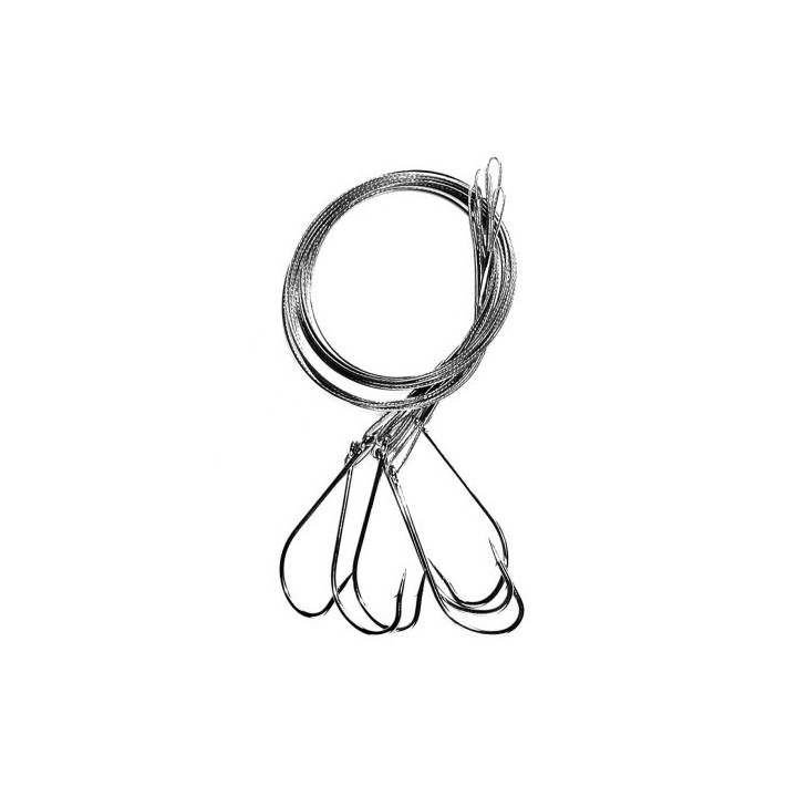 ANZUELO CON CABLE DE ACERO