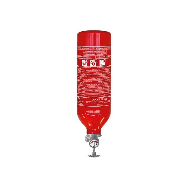 EXTINTOR AUTOMÁTICO POLVO ABC 2kg