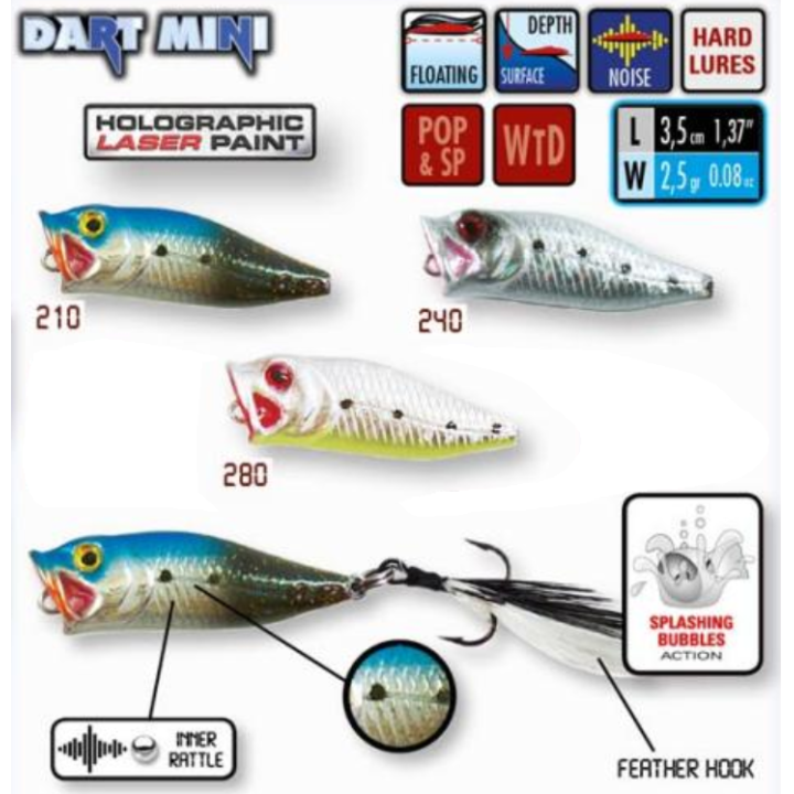 DART MINI POP FISHUS